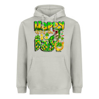 Moon Dust Happy St Patricks Rex Day Heavyweight Hoodie - CowhideDigitalArt