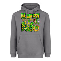 Storm Happy St Patricks Rex Day Heavyweight Hoodie - CowhideDigitalArt
