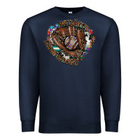 Navy Autism Awareness Baseball Premium Sweatshirt - CowhideDigitalArt