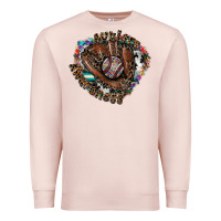 Pale Pink Autism Awareness Baseball Premium Sweatshirt - CowhideDigitalArt
