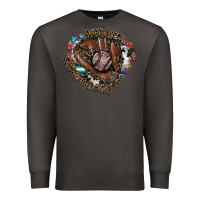Smoke Autism Awareness Baseball Premium Sweatshirt - CowhideDigitalArt