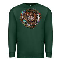 Sports Green Autism Awareness Baseball Premium Sweatshirt - CowhideDigitalArt