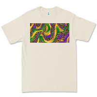 Bone Mardi gras colors with leopard Premium Tee - RanaPortraitStore
