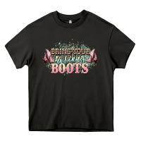 Asphalt bring your ass kicking boots Heavy Core Tee - NancyCooperArtShop