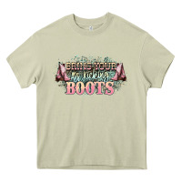Mossy bring your ass kicking boots Heavy Core Tee - NancyCooperArtShop