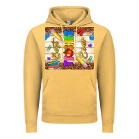 Vintage Mustard best teacher ever Vintage Hoodie - NancyCooperArtShop