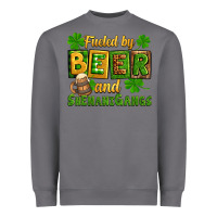 Storm St. Patrick's Fueled by beer and shenanigangs Heavyweight Sweatshirt - OliviaCreatesArt