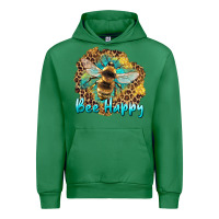 Emerald bee happy Urban Hoodie - Artiststas