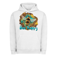 Pigment Lunar Rock bee happy Urban Hoodie - Artiststas