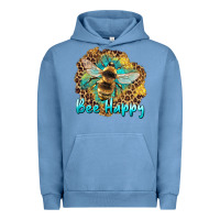 Bee Happy Urban Hoodie | Teevron