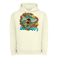 Pigment Pistachio bee happy Urban Hoodie - Artiststas