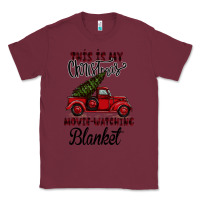 Burgundy Christmas Movie Watching Blanket Classic Tee - Bettercallsaul