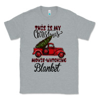 Heather Grey Christmas Movie Watching Blanket Classic Tee - Bettercallsaul