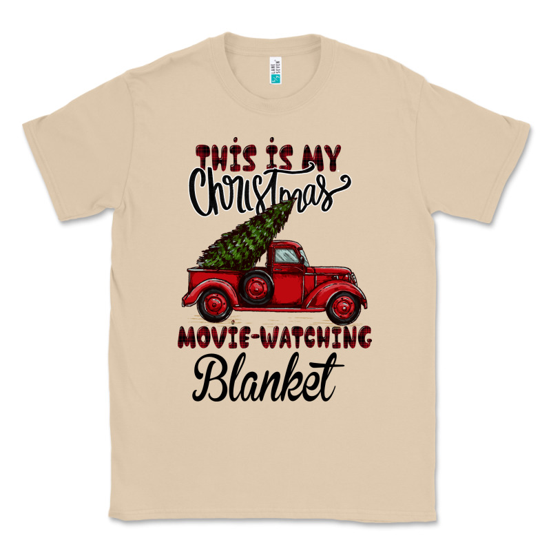 Christmas Movie Watching Blanket Classic Tee by Bettercallsaul | Teevron