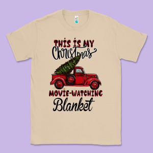 Christmas Movie Watching Blanket Classic Tee Designed By Bettercallsaul