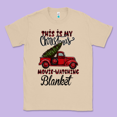 Christmas Movie Watching Blanket Classic Tee Designed By Bettercallsaul