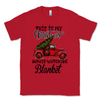 Red Christmas Movie Watching Blanket Classic Tee - Bettercallsaul