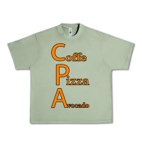 Oil Green coffe pizza avocado Urban Heavy Tee - Bettercallsaul