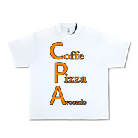 White coffe pizza avocado Urban Heavy Tee - Bettercallsaul