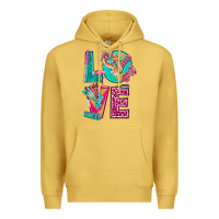 Antique Gold love with nail elements bbs Premium Hoodie - BundleAndBundleShop