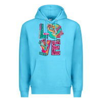 Ocean Blue love with nail elements bbs Premium Hoodie - BundleAndBundleShop