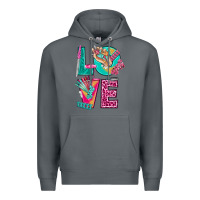 Rock love with nail elements bbs Premium Hoodie - BundleAndBundleShop