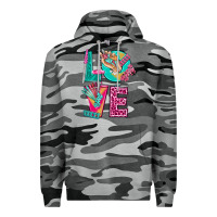 Slate Camo love with nail elements bbs Premium Hoodie - BundleAndBundleShop