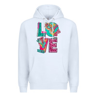 White love with nail elements bbs Premium Hoodie - BundleAndBundleShop