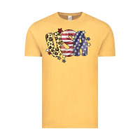 Vintage Mustard Usa America Vintage Tee - Bettercallsaul