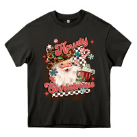 Asphalt western howdy christmas Heavy Core Tee - MaliasSmallBusiness