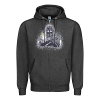 Charcoal Heather dishonored   corvo Zipper Hoodie - tuanDangUi