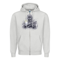 Dove Grey dishonored   corvo Zipper Hoodie - tuanDangUi