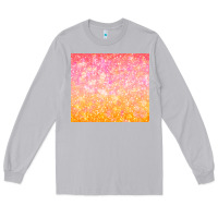 Moon Dust orange pink ombre glitter Long Sleeve Tee - TumblerDesignByShophia