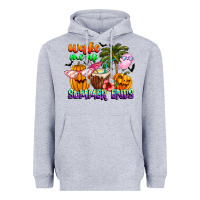 Heather Grey With God All Things Are Possible Summer Heavyweight Hoodie - CowhideDigitalArt