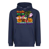 Navy With God All Things Are Possible Summer Heavyweight Hoodie - CowhideDigitalArt
