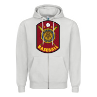 Dove Grey american legion baseball Zipper Hoodie - tuanDangUi