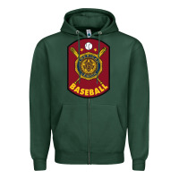 Sports Green american legion baseball Zipper Hoodie - tuanDangUi