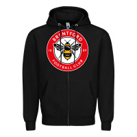 Black brentford Zipper Hoodie - tuanDangUi