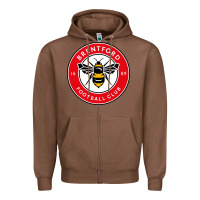 Chestnut brentford Zipper Hoodie - tuanDangUi