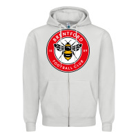 Dove Grey brentford Zipper Hoodie - tuanDangUi