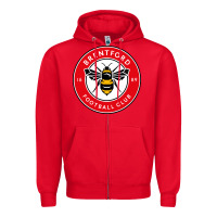 Red brentford Zipper Hoodie - tuanDangUi