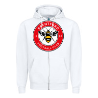 White brentford Zipper Hoodie - tuanDangUi