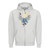 Dove Grey awesome pursuing lofty mysterious quest hollow kni Zipper Hoodie - tuanDangUi