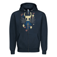 Navy awesome pursuing lofty mysterious quest hollow kni Zipper Hoodie - tuanDangUi