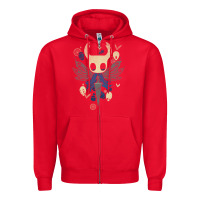 Red awesome pursuing lofty mysterious quest hollow kni Zipper Hoodie - tuanDangUi