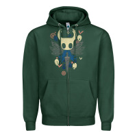 Sports Green awesome pursuing lofty mysterious quest hollow kni Zipper Hoodie - tuanDangUi