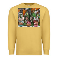 Antique Gold easter Premium Sweatshirt - CowhideDigitalArt