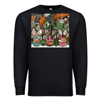 Black easter Premium Sweatshirt - CowhideDigitalArt