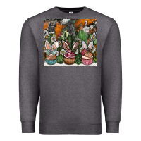 Charcoal Heather easter Premium Sweatshirt - CowhideDigitalArt