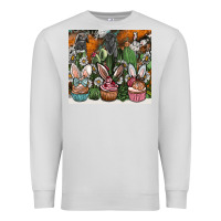 Dove Grey easter Premium Sweatshirt - CowhideDigitalArt